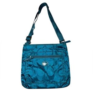 Coach Teal Crossbody Bag